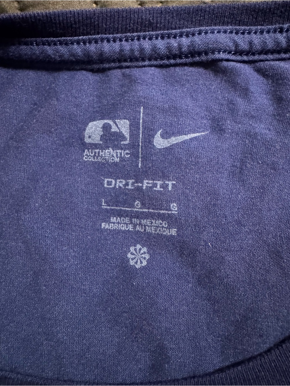 Nike Kids Dri-FIT Navy Athletic Bottoms